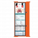WhiteCoat Clipboard® Trifold - Orange Respiratory Therapy Edition